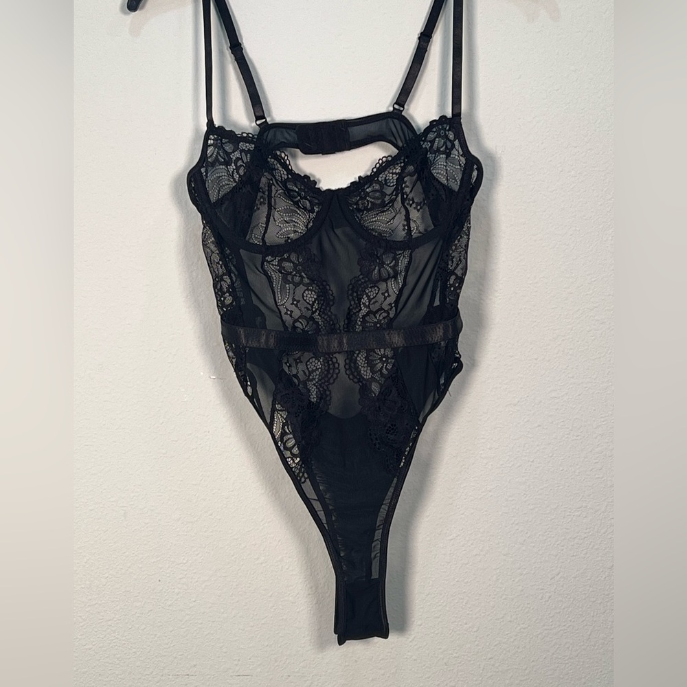 Black Lace Bodysuit